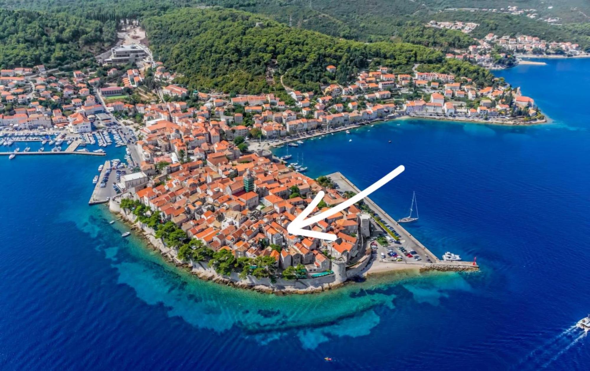 Apartment Kanavelic In Old Town Korcula Экстерьер фото